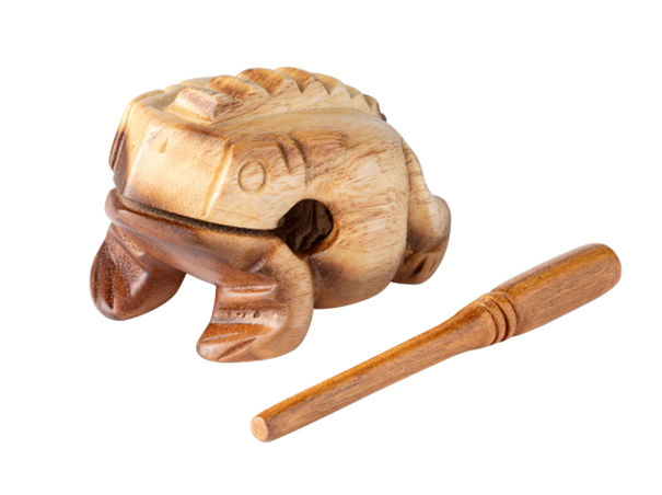 NINO tréfroskur Guiro , stór ( 13x9x9)