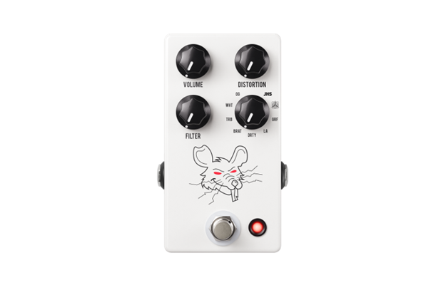 JHS   PackRat Distortion, White