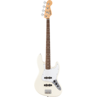 Fender Standard Jazz Bass, LRL, White Pickguard, Olympic White