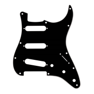 Fender Pickguard Stratocaster S/S/S, 11-Hole Mount, B/W/B, 3-Ply