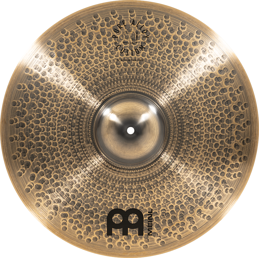 MEINL Pure Alloy Custom 19" Medium Thin Crash