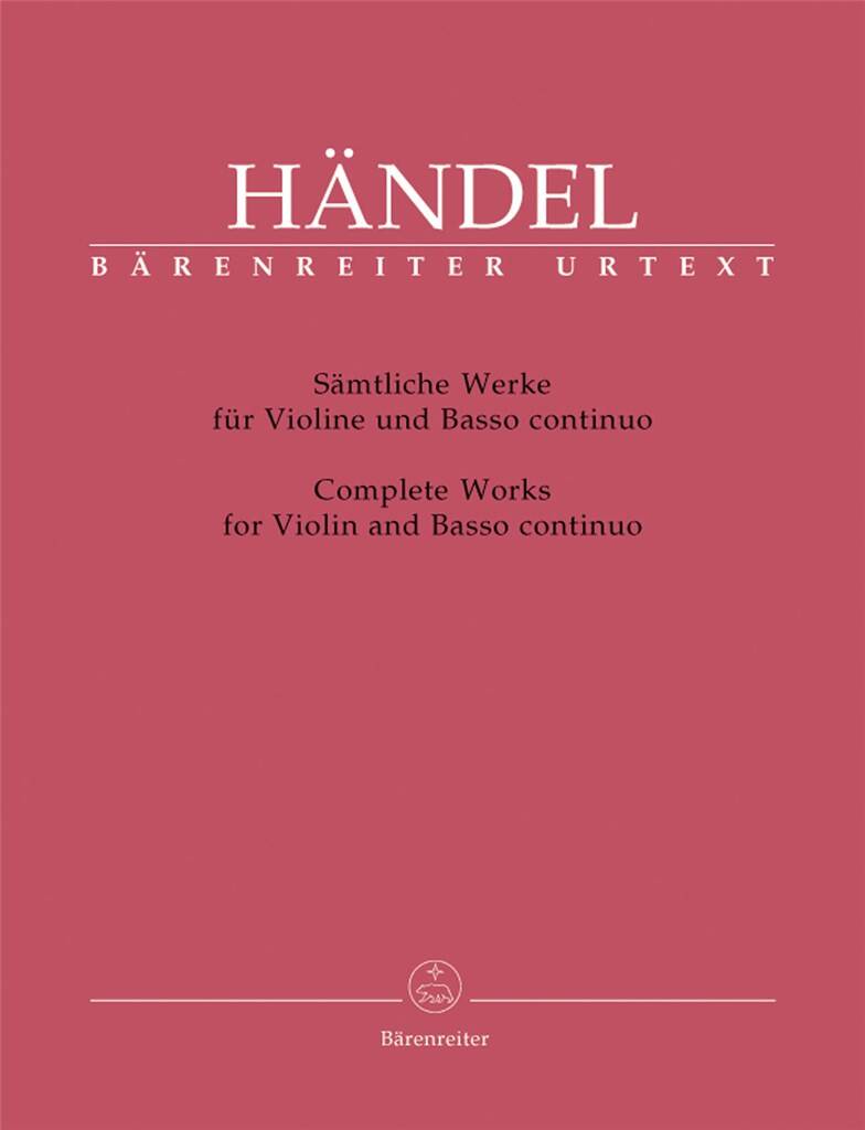 Händel: Complete Works for Violin & Basso Continuo
