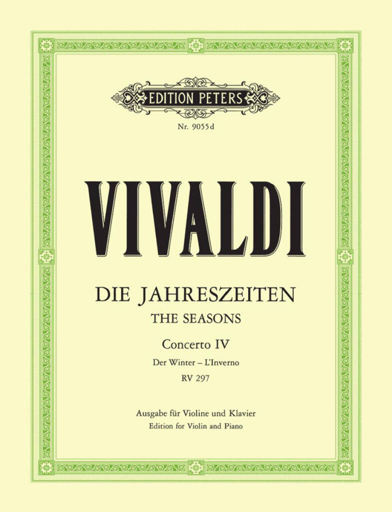 Vivaldi: Concerto In F minor Op. 8 No. 4 'Winter' - fiðla