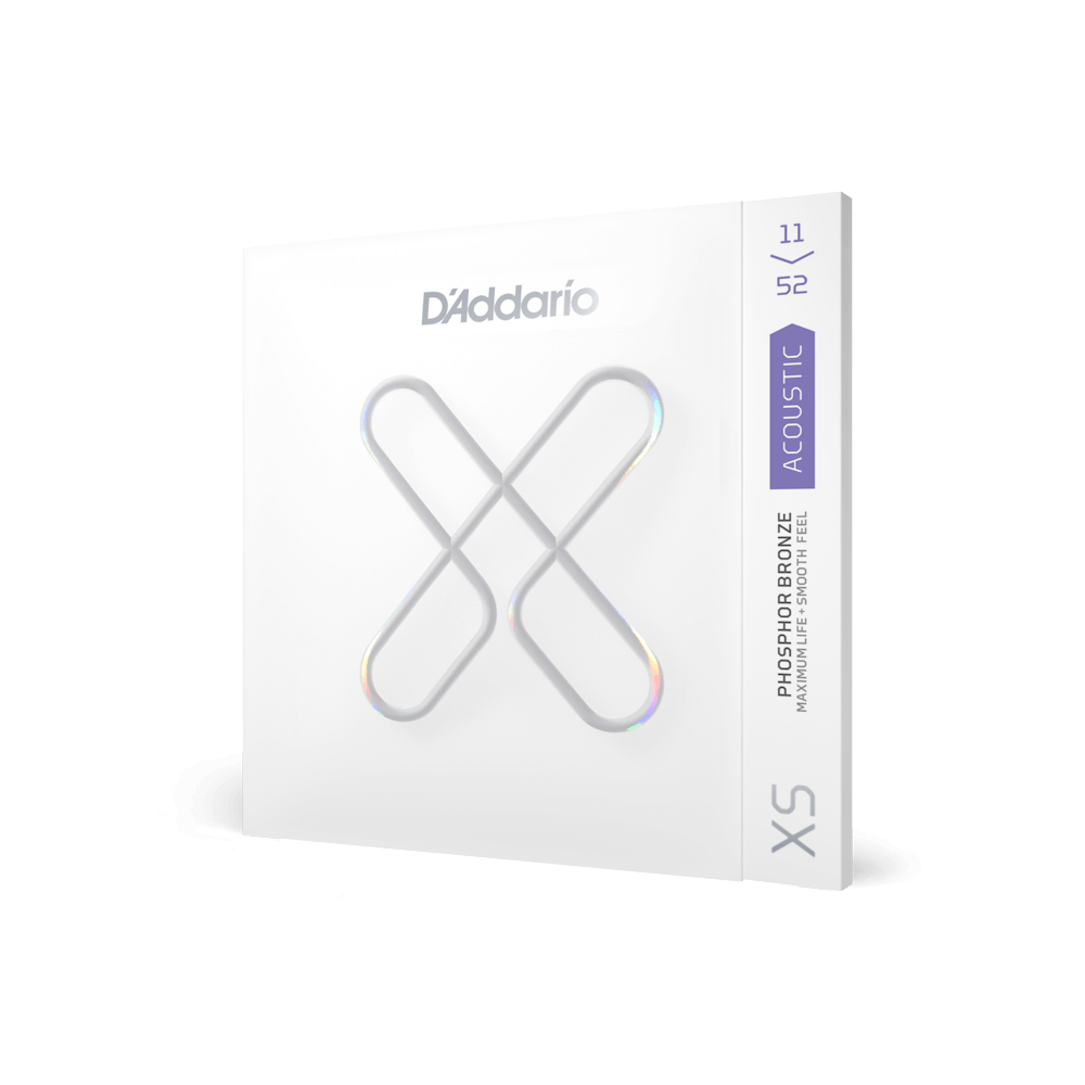 11-52 Custom Light Coated Acoustic Guitar Strings XSAPB1152