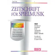 Autenrieth: Die Vier Temperemente, sópranflautu dúettar