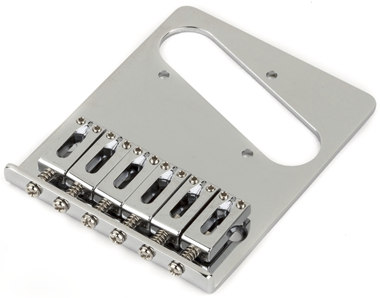 Bridge - Fender®, Standard Tele Bridge Assembly, Chrome