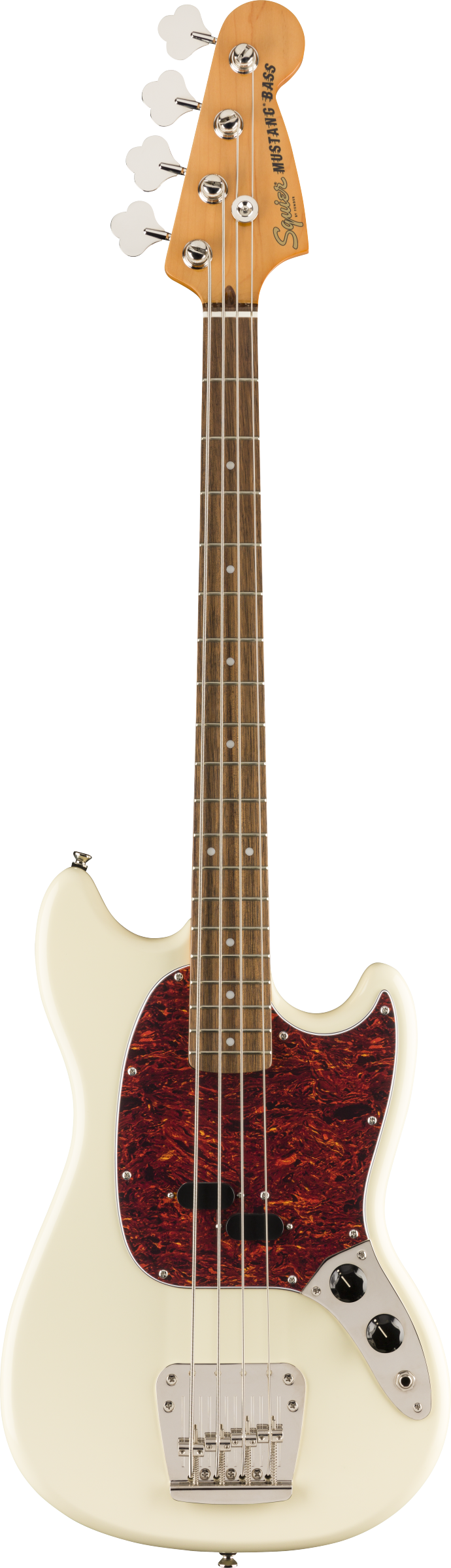 Squier Classic Vibe 60´s Mustang Bass, LRL, Olympic White