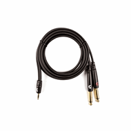 D'Addario 1/8" to dual 1/4" Audio Cable