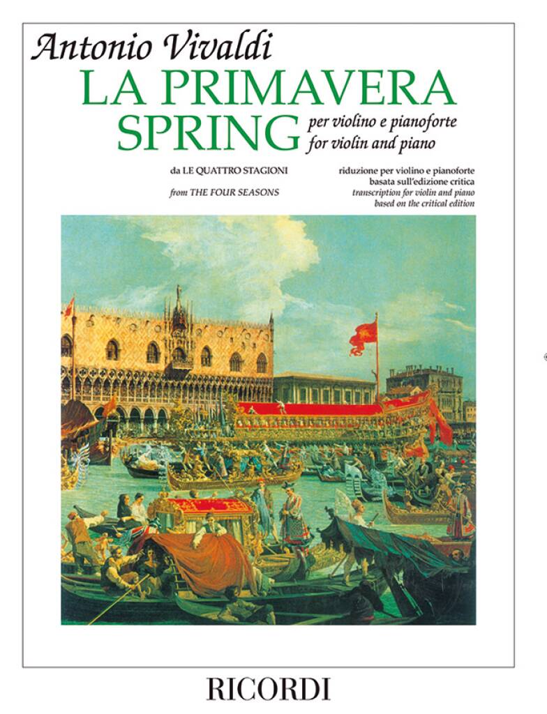 Vivaldi: La primavera ( Spring ),  fiðla og píanó