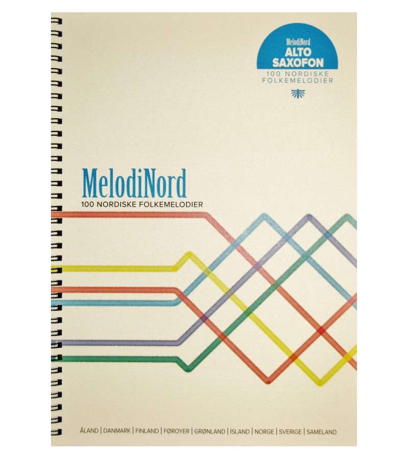 MelodiNord - 100 nordiske folkemelodier fyrir saxófón
