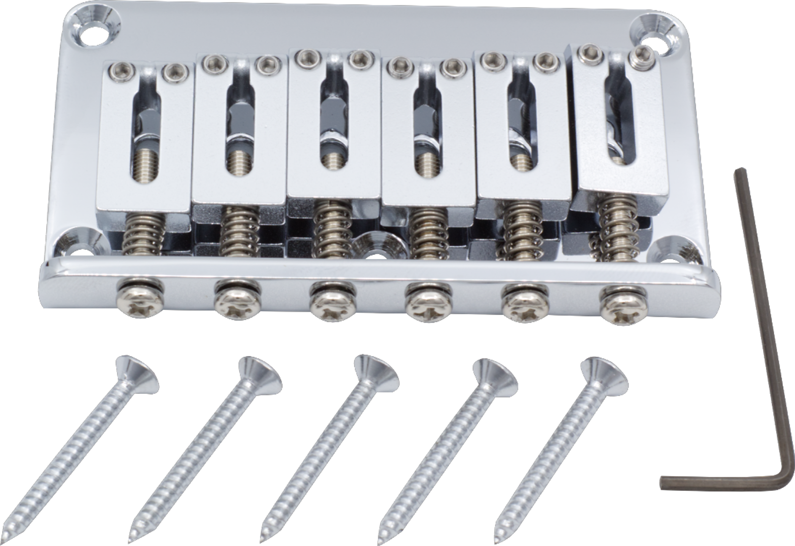 Bridge - Gotoh, GTC102, Hardtail for fixed-bridge Strats, Chrome ...