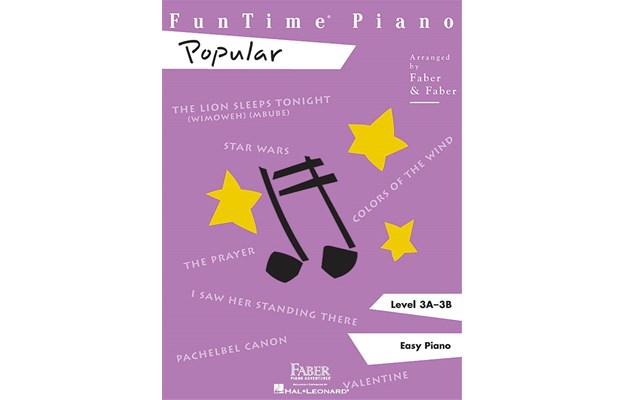 Piano Adventures FunTime Piano Popular, Level 3A-3B
