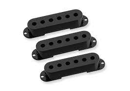Seymour Duncan Strat replacement Pickup Covers, Black, No Logo