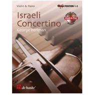 Perlman: Israeli Concertino, fiðla og píanó, með CD, LÆKKAÐ VERÐ