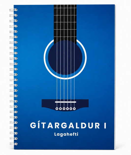 Gítargaldur 1 - lagahefti