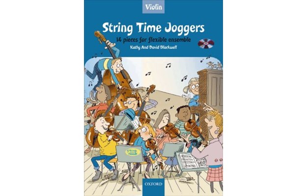 String Time Joggers Violin Book með CD