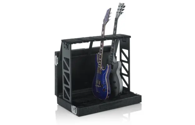 Guitar Rack Stands SeriesRack Style 4 Guitar Stand that Folds into Case