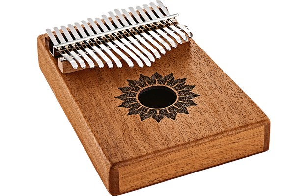 MEINL Kalimba C major, 17 nótur, mahogany