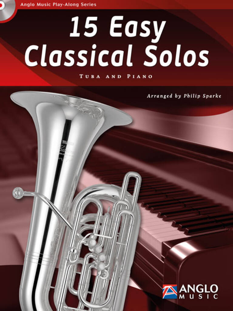 15 Easy Classical Solos, túba og píanó