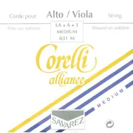 Corelli víólustrengur A, nylon, álvafinn