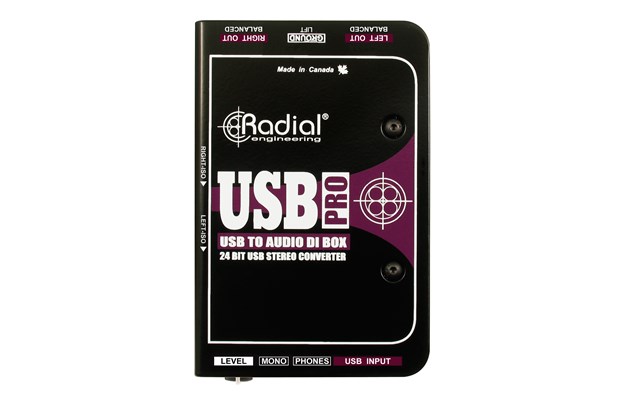 Radial USB Pro USB Laptop Direct Box