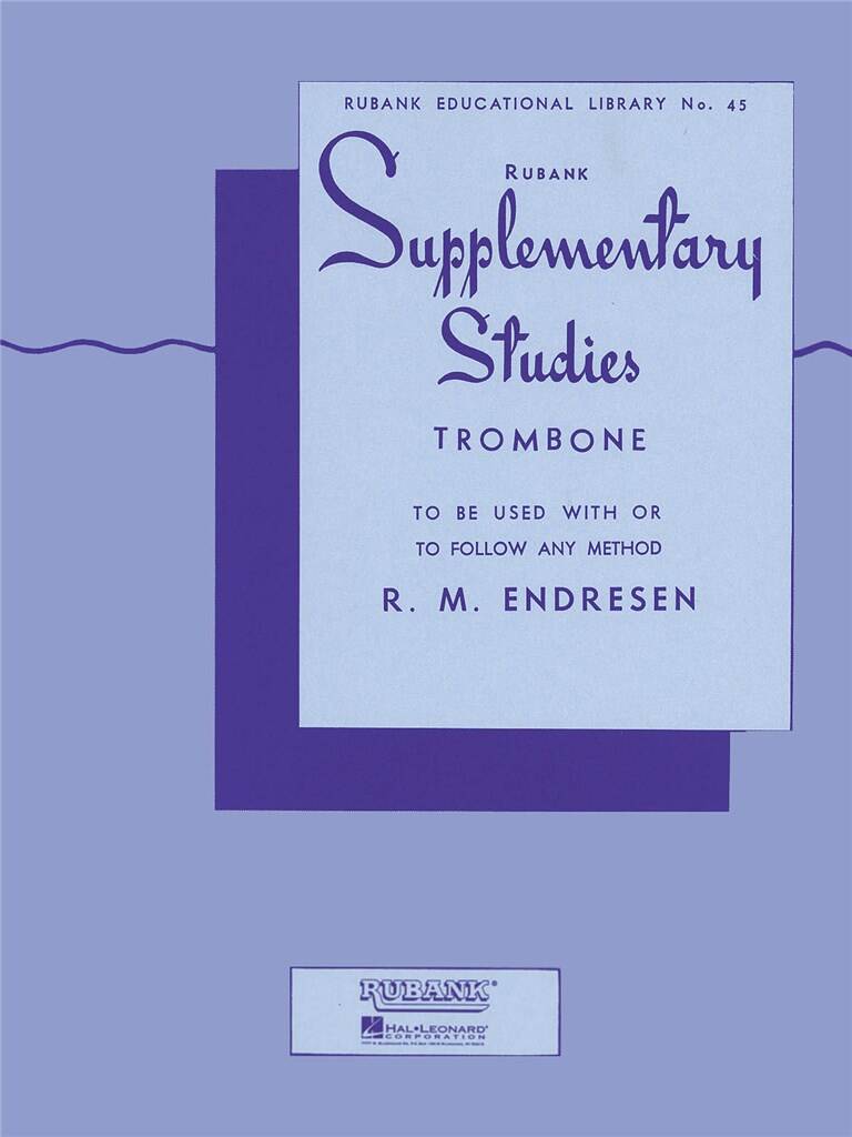 Rubank Supplementary Studies - trombone