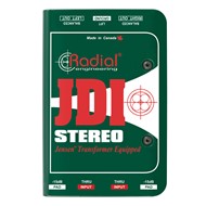 Radial JDI Stereo Premium Stereo Passive DI