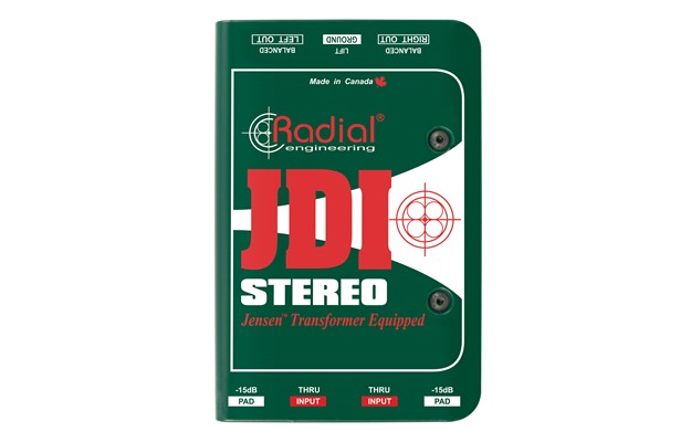 Radial JDI Stereo Premium Stereo Passive DI