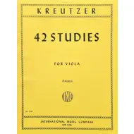 Kreutzer: 42 Etudes (Pagels) - víóla