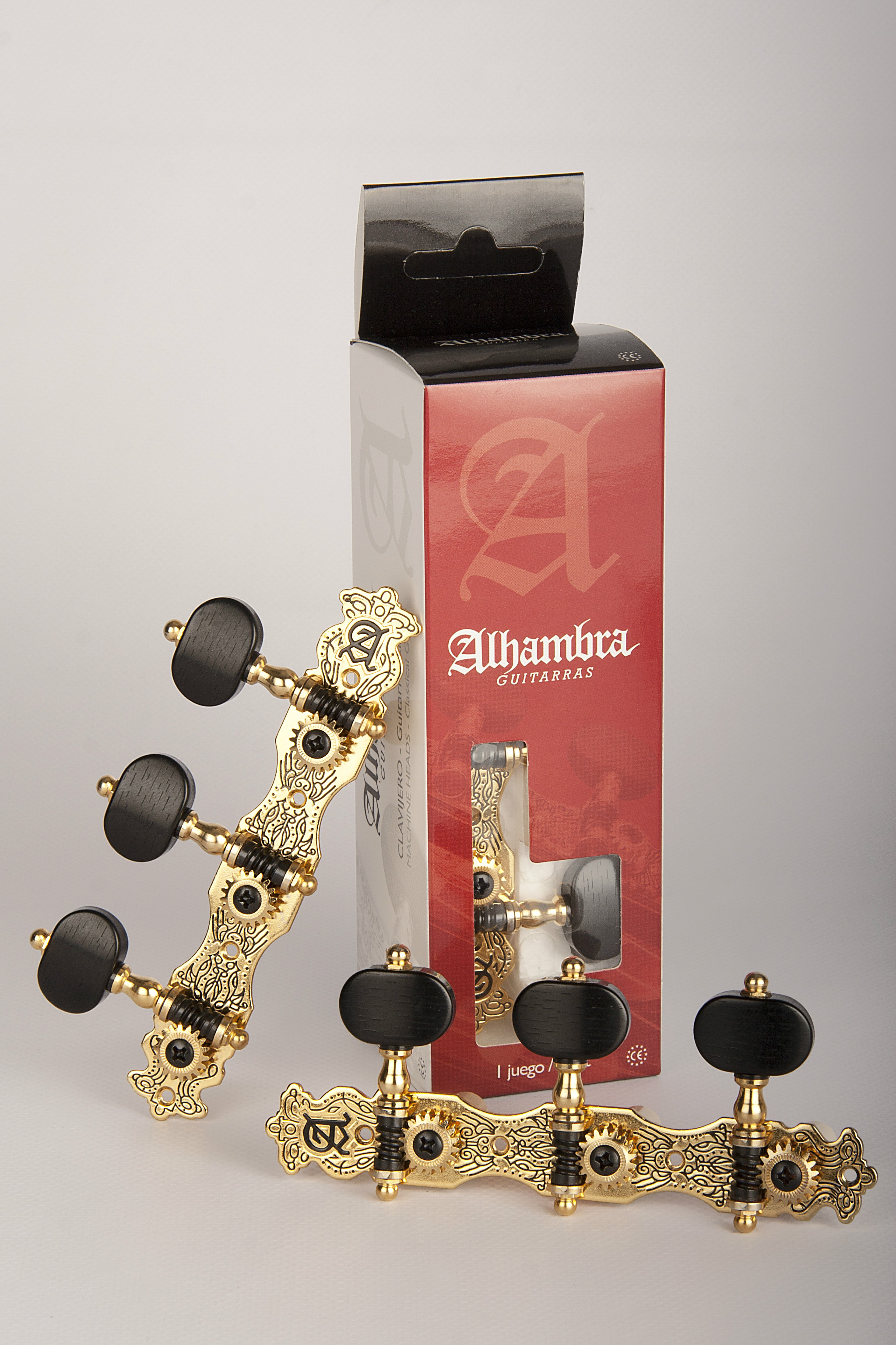 Alhambra stillitakkar No. 3, gylltir og svartir