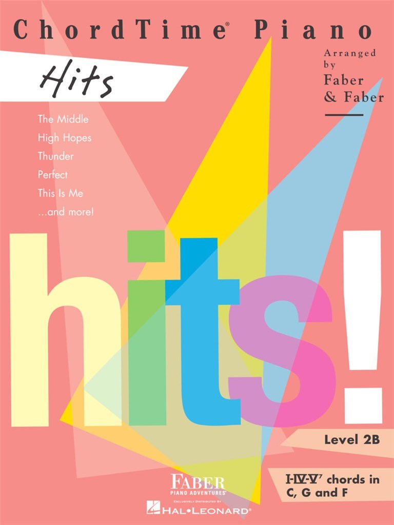 Piano Adventures ChordTime Piano Hits, Level 2B