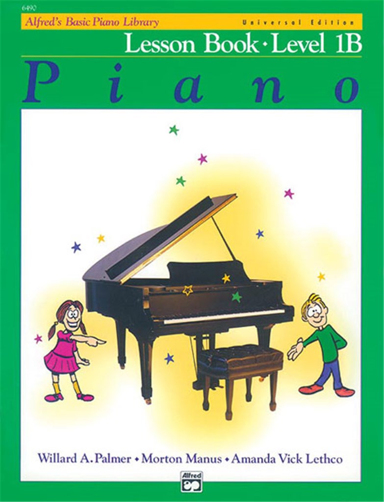 Alfred´s Basic Piano Library Lesson 1B, með CD