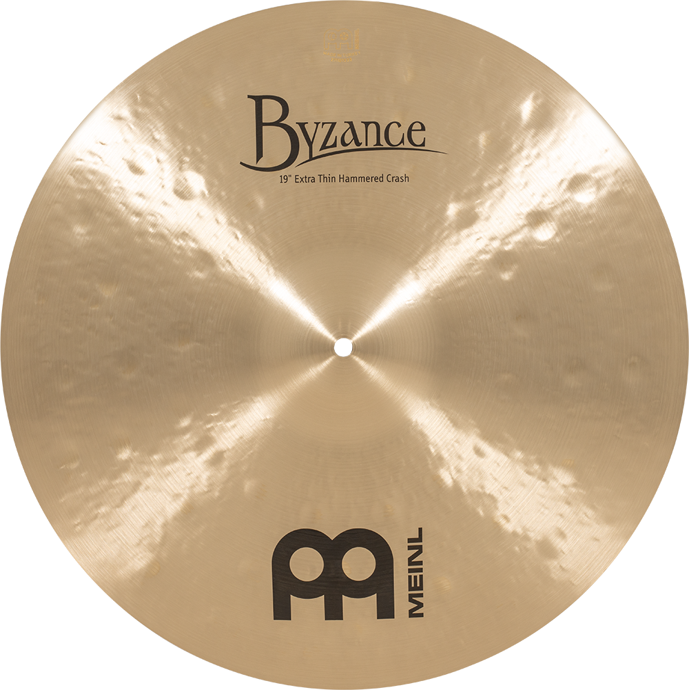 MEINL Byzance Traditional 19" Extra Thin Hammered Crash Cymbal