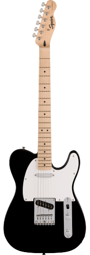 Squier Sonic Telecaster, WPG, svartur