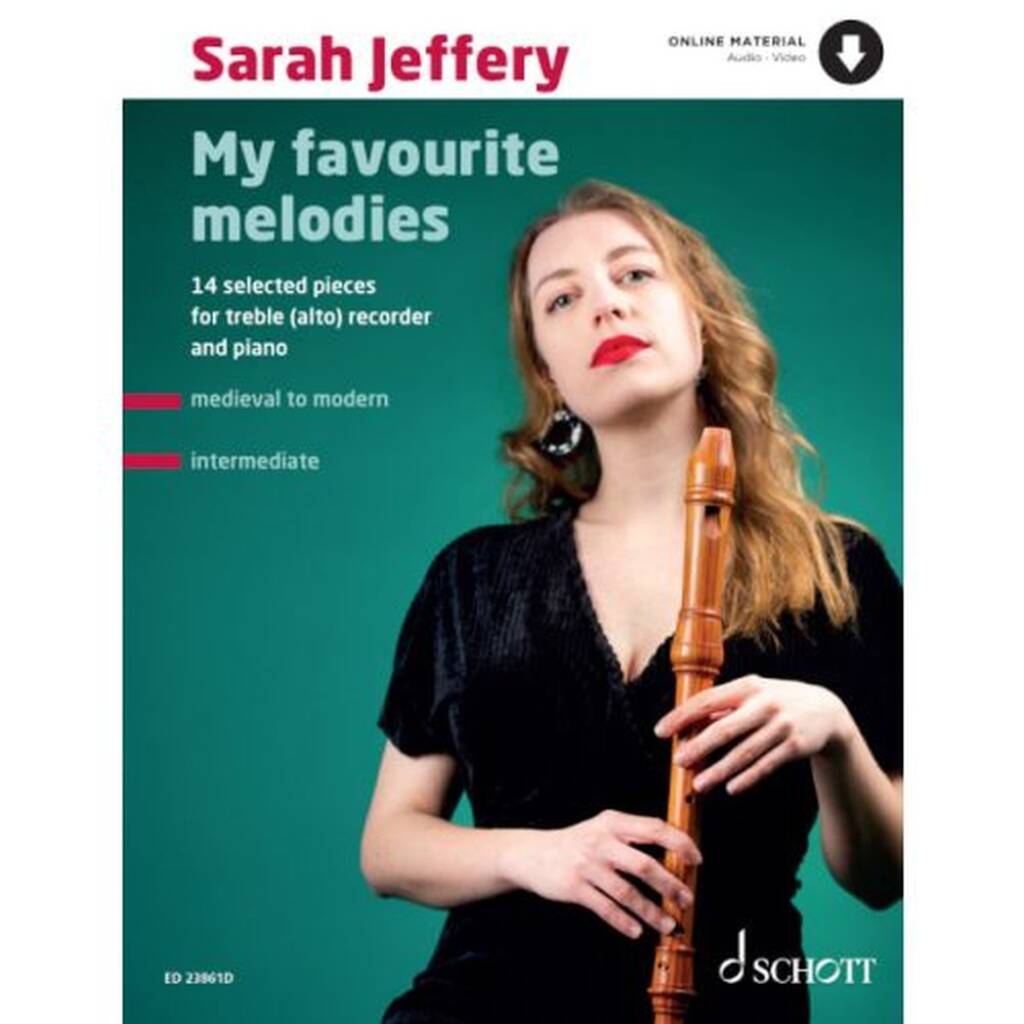 S.Jeffery: My favourite melodies, alt blokkflauta