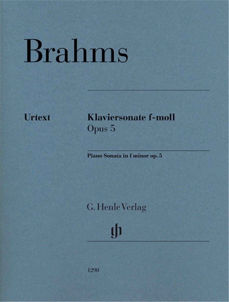 Brahms: Piano Sonata in f minor Op.5