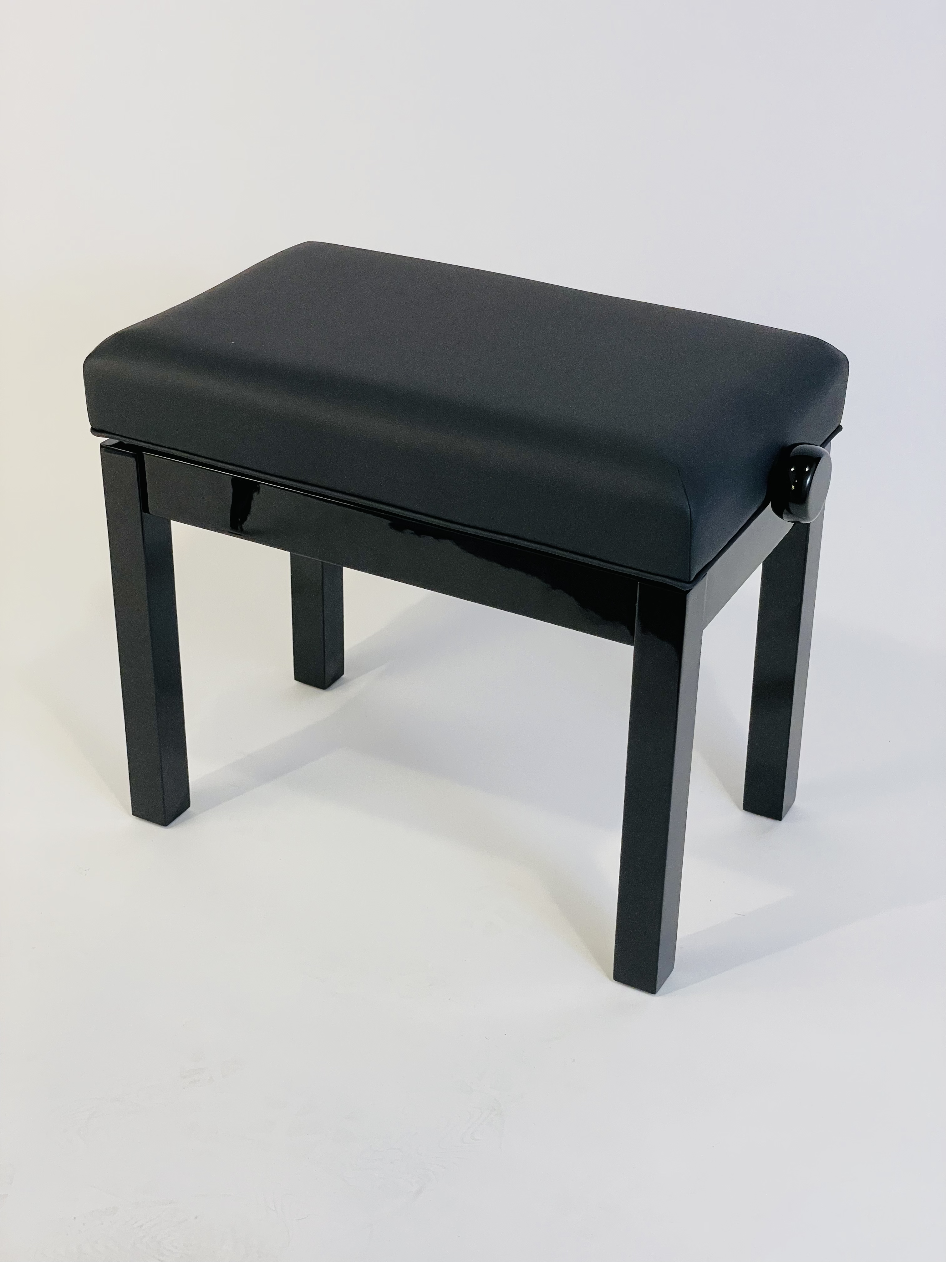 Hidrau X-30 píanóbekkur, svartur háglans