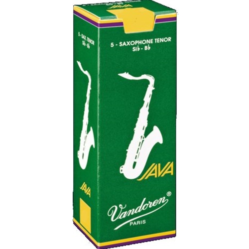 Vandoren tenórsaxblöð JAVA Green no. 3½ - pakki með 5 stk