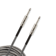 D'Addario Braided Instrument Cable, 15ft, grá