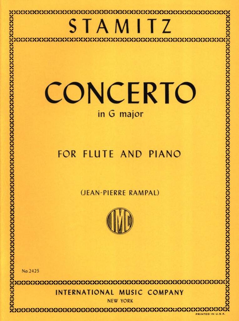 Stamitz: Concerto in G major, þverflauta og píanó