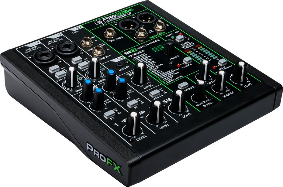 Mackie ProFX6v3+ mixer