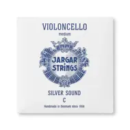 Jargar sellóstrengur C, silver sound, medium