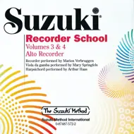 Suzuki altblokkflauta, geisladiskur 3-4