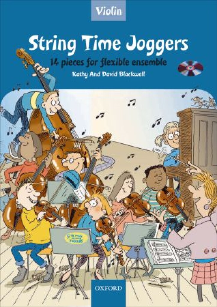 String Time Joggers Violin Book með CD
