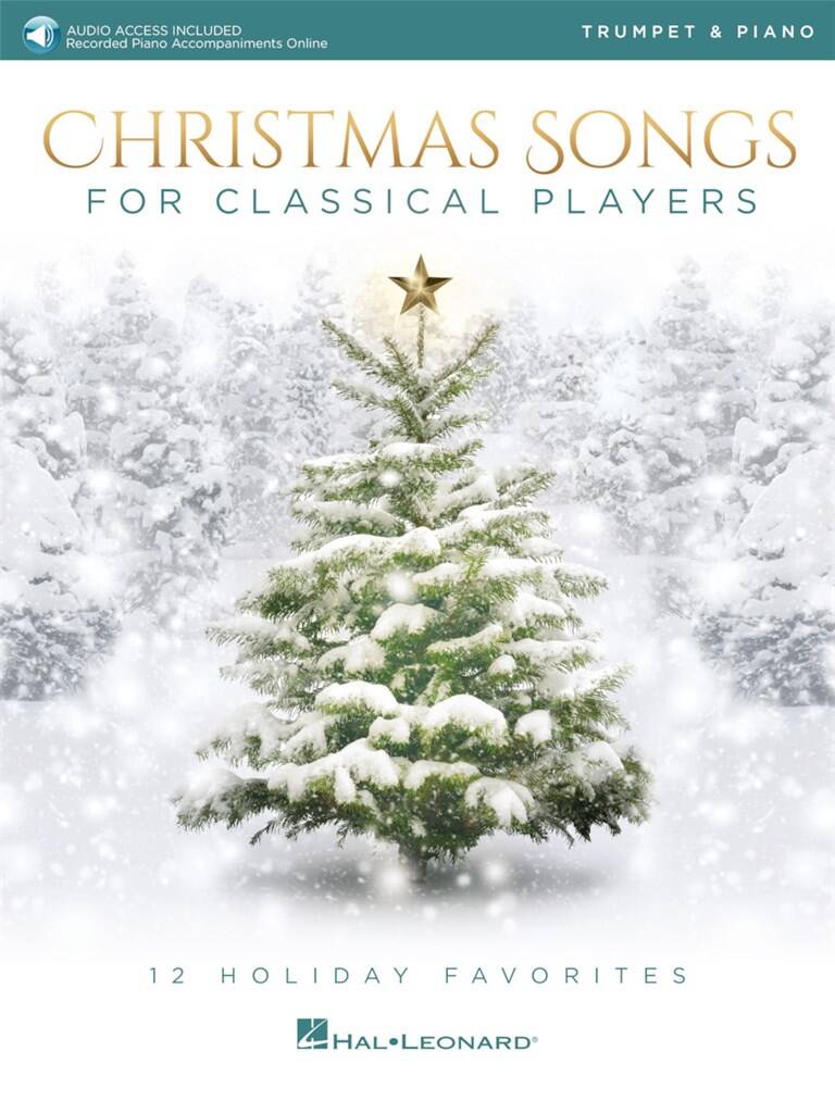 Christmas Songs for Classical Players, trompet og píanó, m.niðurhali