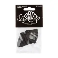 Dunlop Tortex Pitch Black gítarnögl, .73mm, 12 stk
