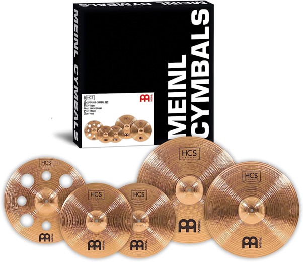 Meinl Bronze Expanded HCS Cymbal Set HCSB14161820