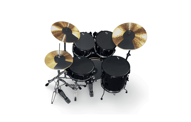 Vic Firth MUTEPP5 demparapakki fyrir trommusett