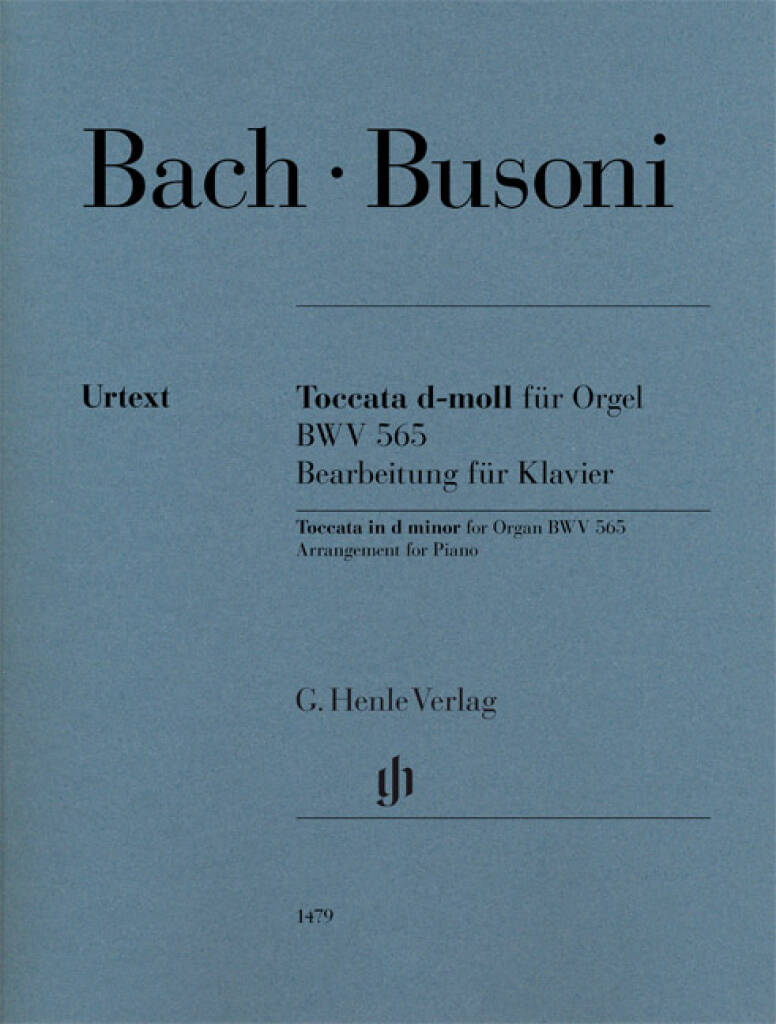 Bach-Busoni: Toccata in d minor for Organ BWV 565, píanó