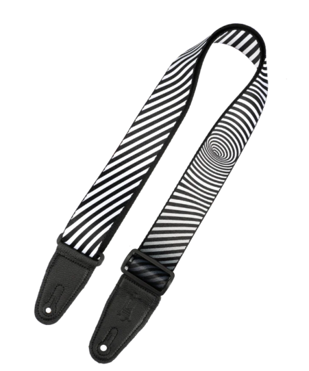 Levy's 2" gítaról Optical Illusion, svarthol